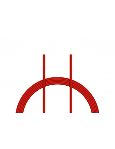 Silicone Cable 0.75mm2 1m RED