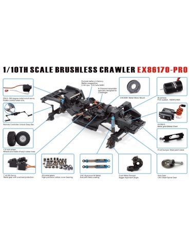 RC modelis crawler 1/10 Challenger PRO 4WD RTR žalias – RGT - CyborgShop