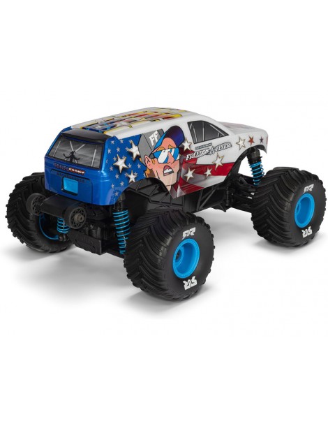 Arrma ARA2130FF Freedom Flyer Grom 4X4 baltas 1:16 RC monster truck su JAV vėliavos dizainu - CyborgShop