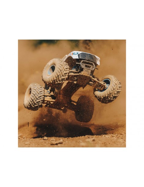 Arrma Gorgon 223S BLX DSC 1:10 2WD RTR Freedom Flyer baltas RC modelis Monster Truck - CyborgShop