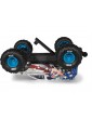 Arrma Gorgon 223S BLX DSC 1:10 2WD RTR Freedom Flyer baltas RC modelis Monster Truck - CyborgShop