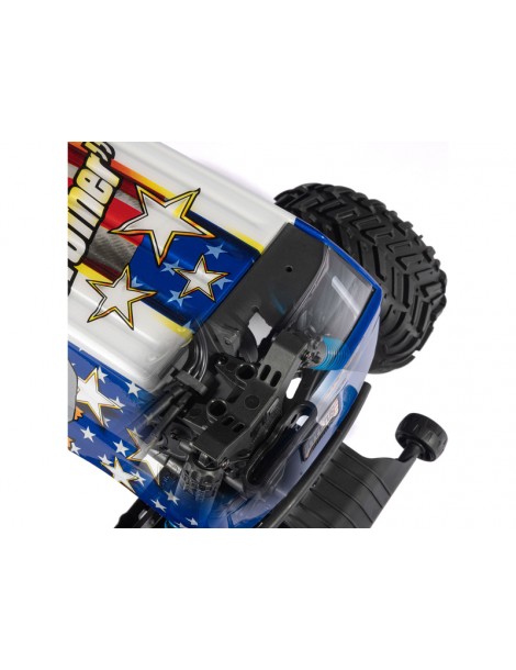 Arrma Gorgon 223S BLX DSC 1:10 2WD RTR Freedom Flyer baltas RC modelis Monster Truck - CyborgShop