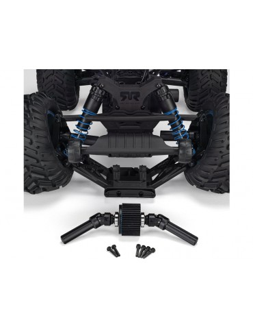 Arrma Gorgon 223S BLX DSC 1:10 2WD RTR Freedom Flyer baltas RC modelis Monster Truck - CyborgShop