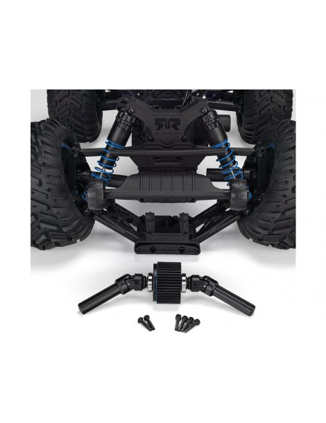 Arrma Gorgon 223S BLX DSC 1:10 2WD RTR Freedom Flyer baltas RC modelis Monster Truck - CyborgShop