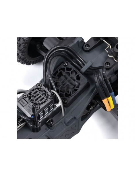 Arrma Gorgon 223S BLX DSC 1:10 2WD RTR Freedom Flyer baltas RC modelis Monster Truck - CyborgShop