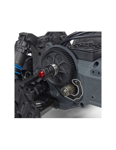 Arrma Gorgon 223S BLX DSC 1:10 2WD RTR Freedom Flyer baltas RC modelis Monster Truck - CyborgShop