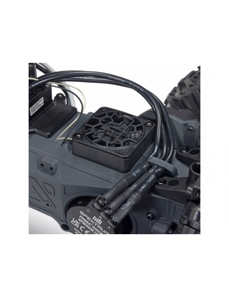 Arrma Gorgon 223S BLX DSC 1:10 2WD RTR Freedom Flyer baltas RC modelis Monster Truck - CyborgShop