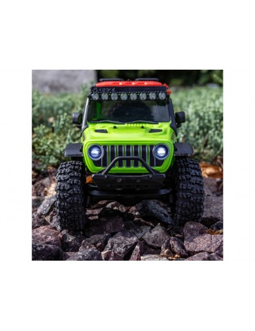Axial SCX30 Jeep Wrangler JLU 1:30 4WD RTR žalias crawler (kopimo) modelis - CyborgShop
