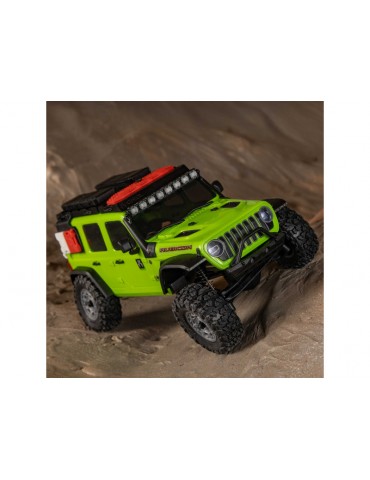 Axial SCX30 Jeep Wrangler JLU 1:30 4WD RTR žalias crawler (kopimo) modelis - CyborgShop