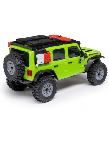 Axial SCX30 Jeep Wrangler JLU 1:30 4WD RTR žalias crawler (kopimo) modelis - CyborgShop