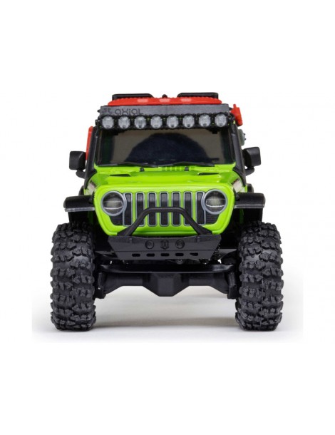 Axial SCX30 Jeep Wrangler JLU 1:30 4WD RTR žalias crawler (kopimo) modelis - CyborgShop