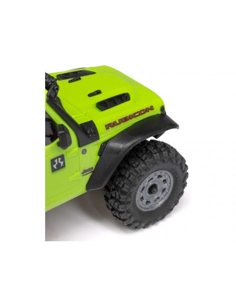 Axial SCX30 Jeep Wrangler JLU 1:30 4WD RTR žalias crawler (kopimo) modelis - CyborgShop