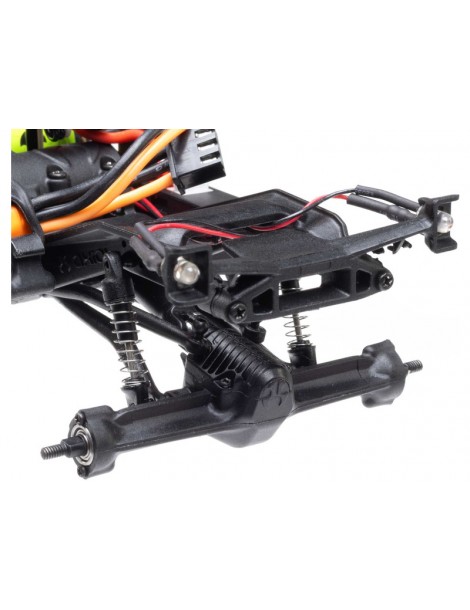 Axial SCX30 Jeep Wrangler JLU 1:30 4WD RTR žalias crawler (kopimo) modelis - CyborgShop