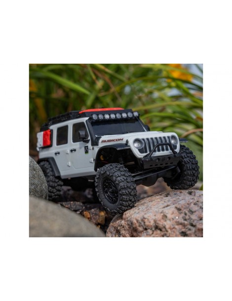 Axial SCX30 Jeep Wrangler JLU 1:30 4WD RTR baltas crawler (kopimo) modelis - CyborgShop