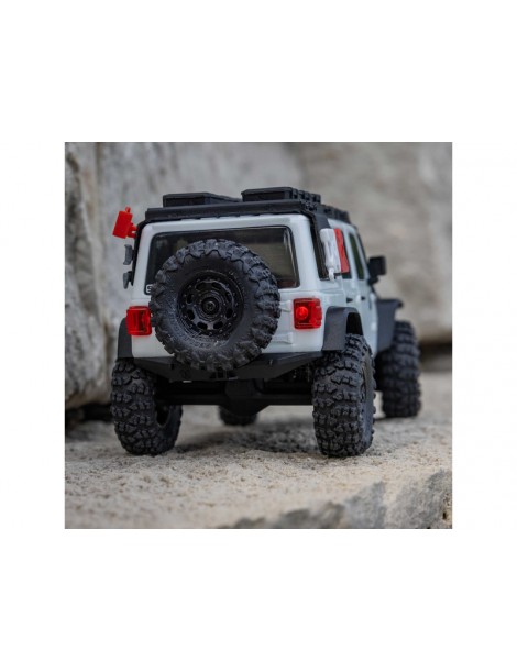 Axial SCX30 Jeep Wrangler JLU 1:30 4WD RTR baltas crawler (kopimo) modelis - CyborgShop