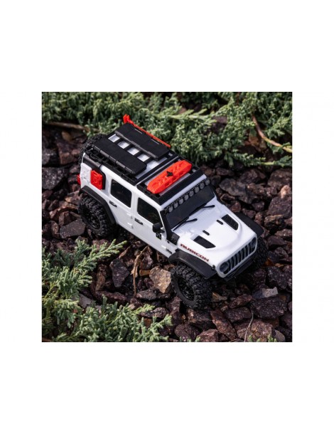 Axial SCX30 Jeep Wrangler JLU 1:30 4WD RTR baltas crawler (kopimo) modelis - CyborgShop