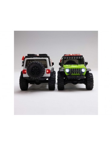Axial SCX30 Jeep Wrangler JLU 1:30 4WD RTR baltas crawler (kopimo) modelis - CyborgShop
