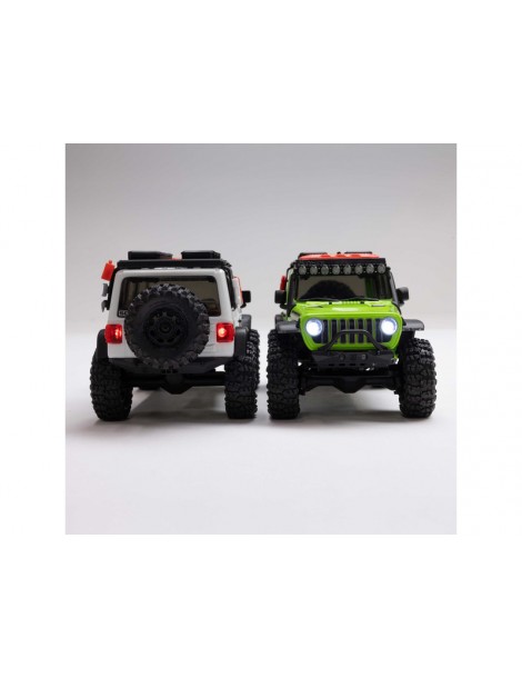 Axial SCX30 Jeep Wrangler JLU 1:30 4WD RTR baltas crawler (kopimo) modelis - CyborgShop