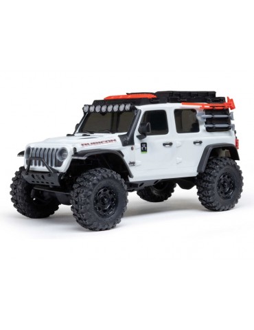 Axial SCX30 Jeep Wrangler JLU 1:30 4WD RTR baltas crawler (kopimo) modelis - CyborgShop