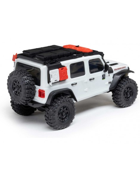 Axial SCX30 Jeep Wrangler JLU 1:30 4WD RTR baltas crawler (kopimo) modelis - CyborgShop