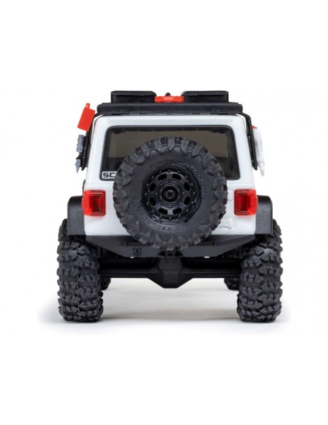 Axial SCX30 Jeep Wrangler JLU 1:30 4WD RTR baltas crawler (kopimo) modelis - CyborgShop