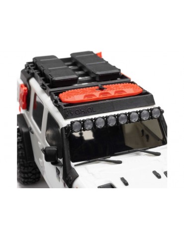 Axial SCX30 Jeep Wrangler JLU 1:30 4WD RTR baltas crawler (kopimo) modelis - CyborgShop