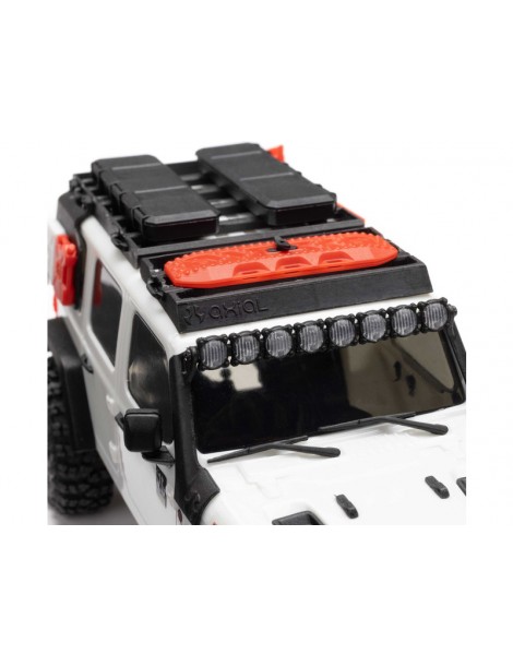 Axial SCX30 Jeep Wrangler JLU 1:30 4WD RTR baltas crawler (kopimo) modelis - CyborgShop