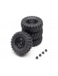 Axial SCX30 Jeep Wrangler JLU 1:30 4WD RTR baltas crawler (kopimo) modelis - CyborgShop