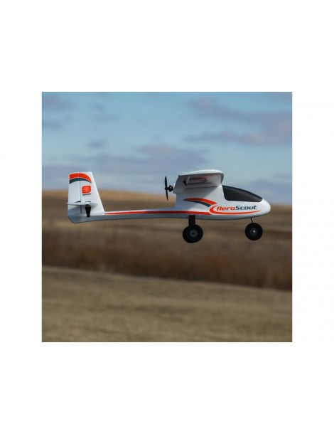 HobbyZone HBZ380002 AeroScout S 2 1,1 m mokomasis RC lėktuvas su trirate važiuokle - CyborgShop