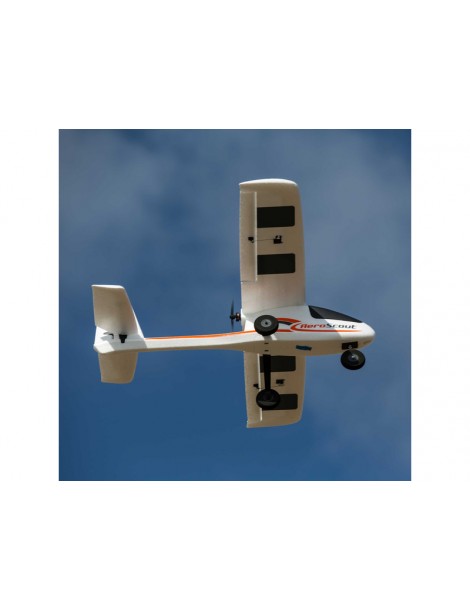 HobbyZone HBZ380002 AeroScout S 2 1,1 m mokomasis RC lėktuvas su trirate važiuokle - CyborgShop