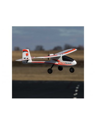 HobbyZone HBZ380002 AeroScout S 2 1,1 m mokomasis RC lėktuvas su trirate važiuokle - CyborgShop