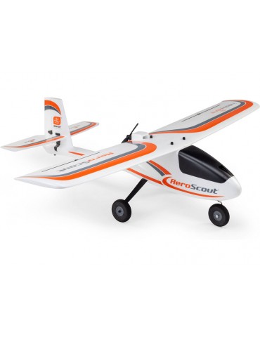 HobbyZone HBZ380002 AeroScout S 2 1,1 m mokomasis RC lėktuvas su trirate važiuokle - CyborgShop