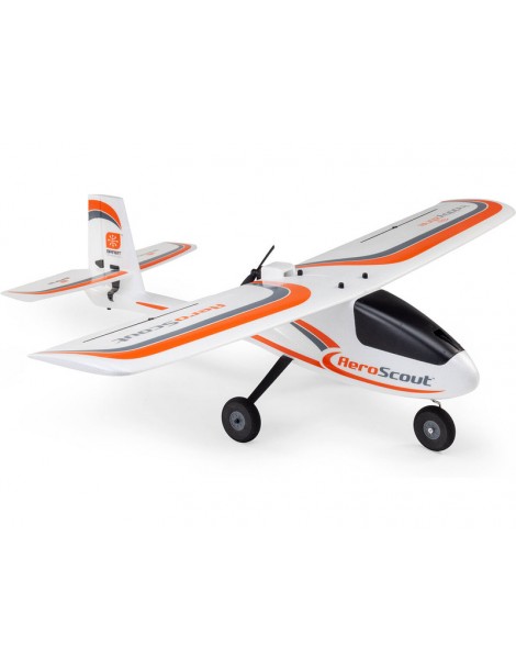 HobbyZone HBZ380002 AeroScout S 2 1,1 m mokomasis RC lėktuvas su trirate važiuokle - CyborgShop