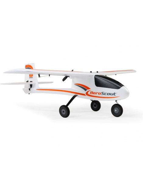 HobbyZone HBZ380002 AeroScout S 2 1,1 m mokomasis RC lėktuvas su trirate važiuokle - CyborgShop
