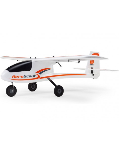 HobbyZone HBZ380002 AeroScout S 2 1,1 m mokomasis RC lėktuvas su trirate važiuokle - CyborgShop