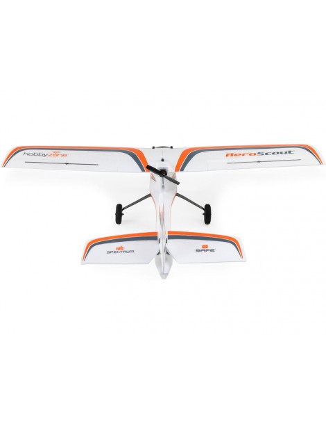 HobbyZone HBZ380002 AeroScout S 2 1,1 m mokomasis RC lėktuvas su trirate važiuokle - CyborgShop