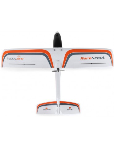 HobbyZone HBZ380002 AeroScout S 2 1,1 m mokomasis RC lėktuvas su trirate važiuokle - CyborgShop