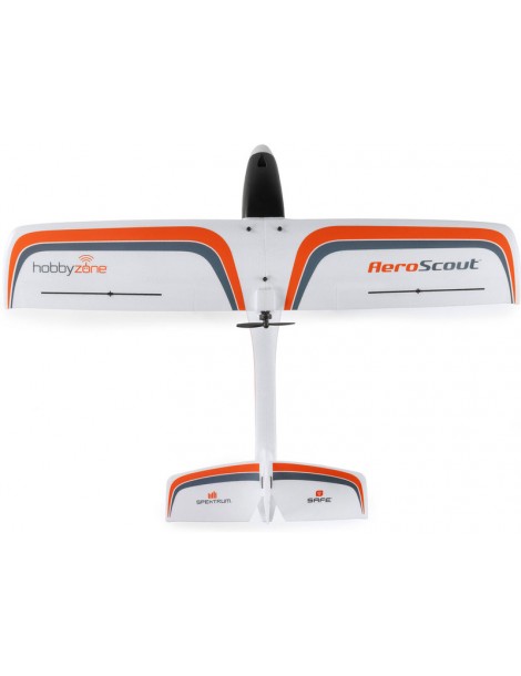 HobbyZone HBZ380002 AeroScout S 2 1,1 m mokomasis RC lėktuvas su trirate važiuokle - CyborgShop