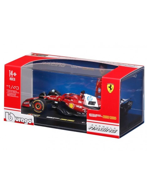 Bburago Ferrari SF-25 (2025) 1:43 16 Leclerc (hardcase)