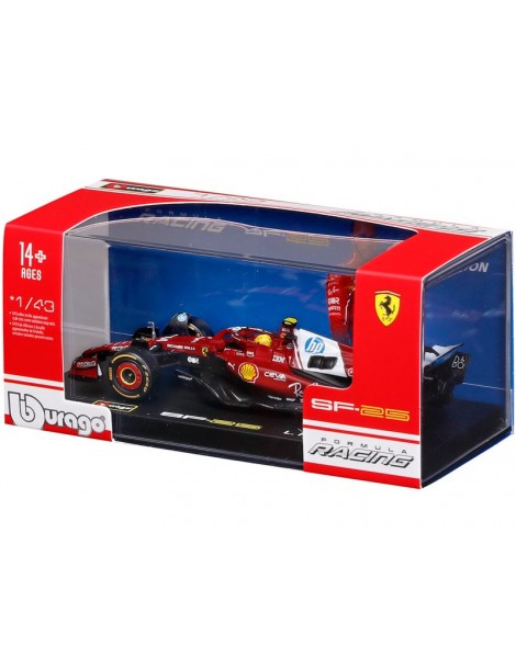 Bburago Ferrari SF-25 (2025) 1:43 44 Hamilton (hardcase)