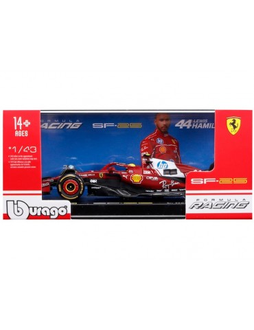 Bburago Ferrari SF-25 (2025) 1:43 44 Hamilton (hardcase)