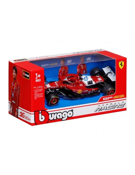 Bburago Ferrari SF-25 (2025) 1:43 16 Leclerc