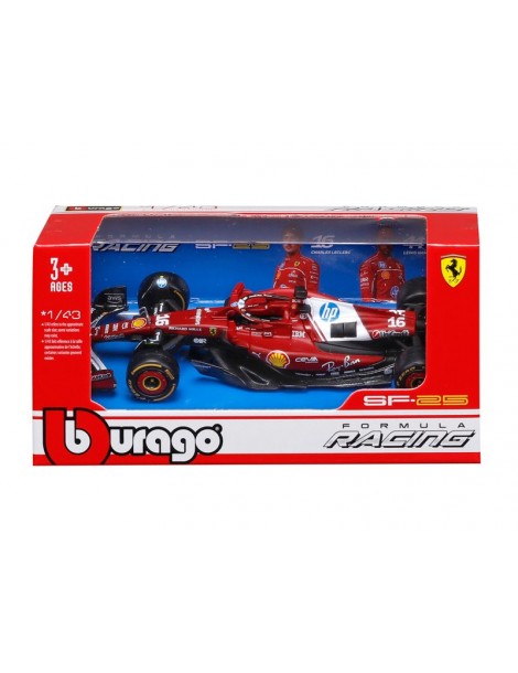 Bburago Ferrari SF-25 (2025) 1:43 16 Leclerc