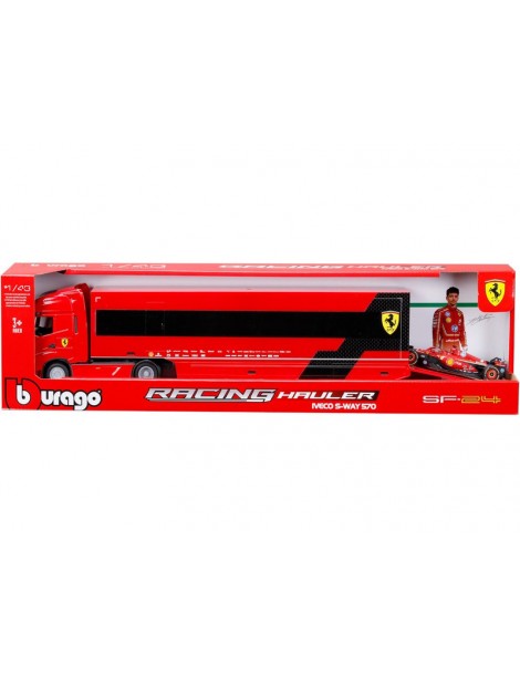 Bburago Ferrari SF-24 (2024) 1:43 16 Leclerc, tahač