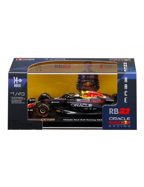 Bburago Oracle Red Bull Racing RB21 (2025) 1:43 1 Verstappen (hardcase)