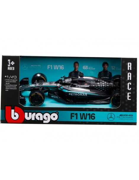Bburago Mercedes-AMG Petronas W16 (2025), 63 Russell