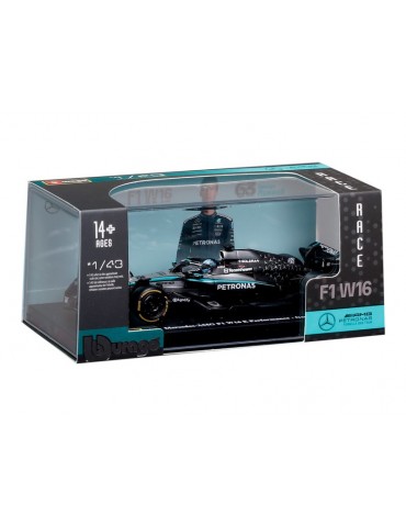 Bburago Mercedes-AMG Petronas W16 (2025), 63 Russesll (hardcase)