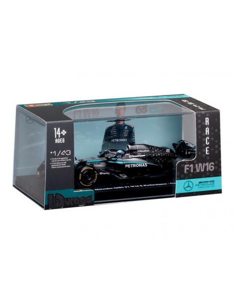 Bburago Mercedes-AMG Petronas W16 (2025), 63 Russesll (hardcase)