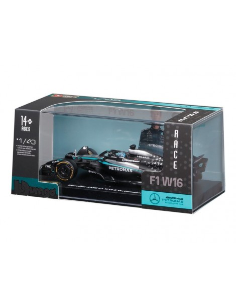 Bburago Mercedes-AMG Petronas W16 (2025), 63 Russesll (hardcase)