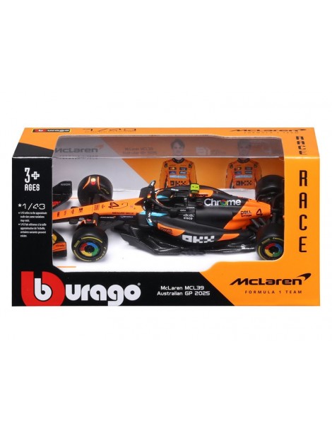 Bburago McLaren F1 MCL39 (2025) 1:43 4 Norris